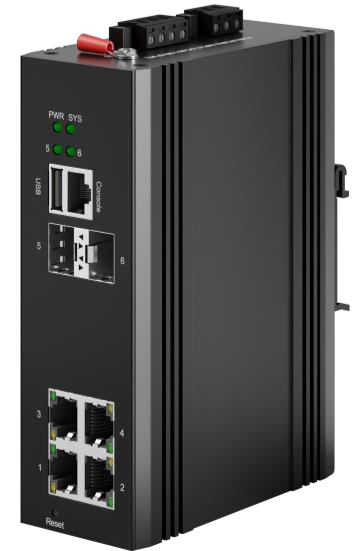 Industrial Switches represented by SIDERA SN-2304M-2GF-I