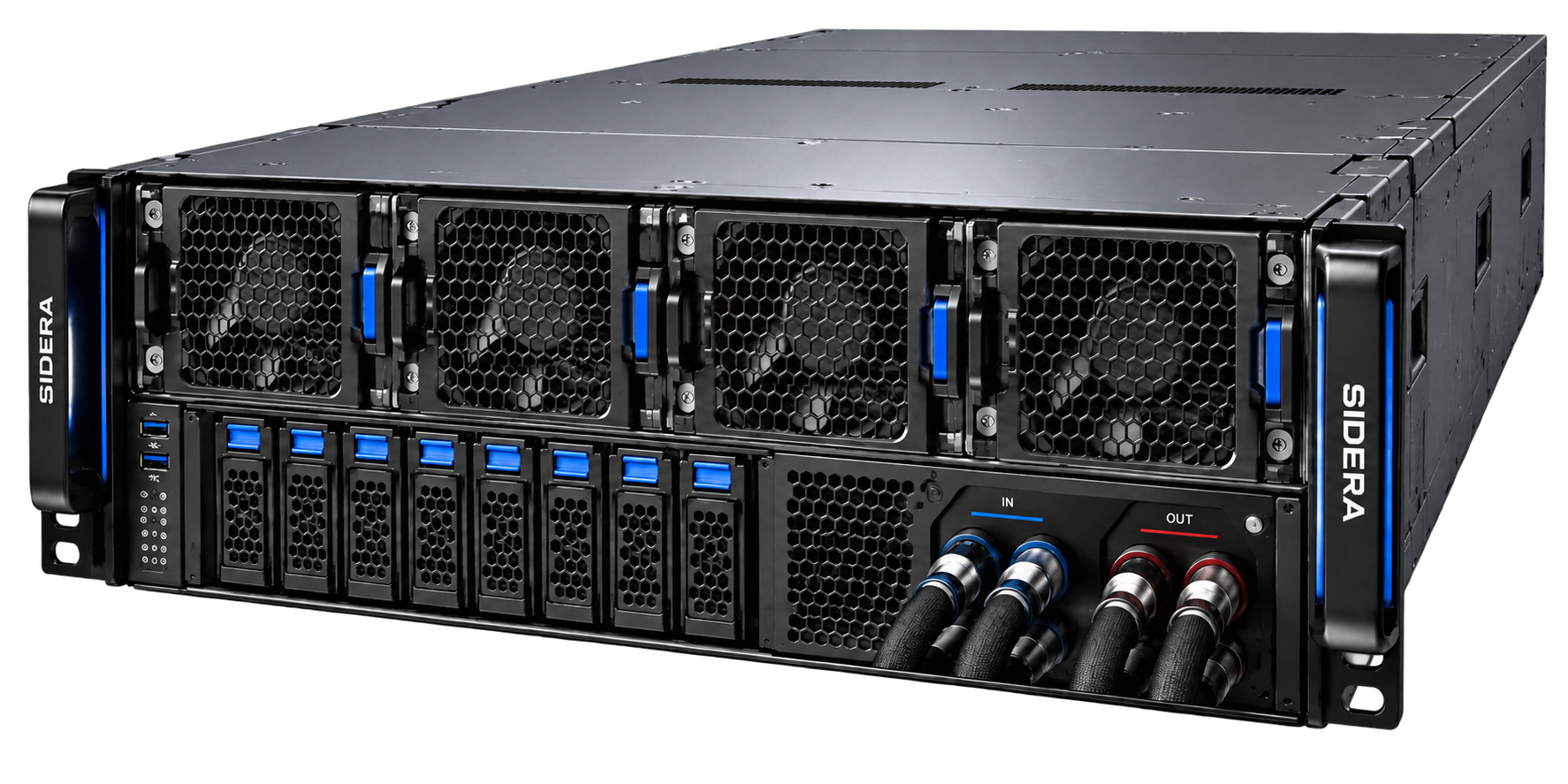 SIDERA liquid-cooled X8 HGX B300 AI server